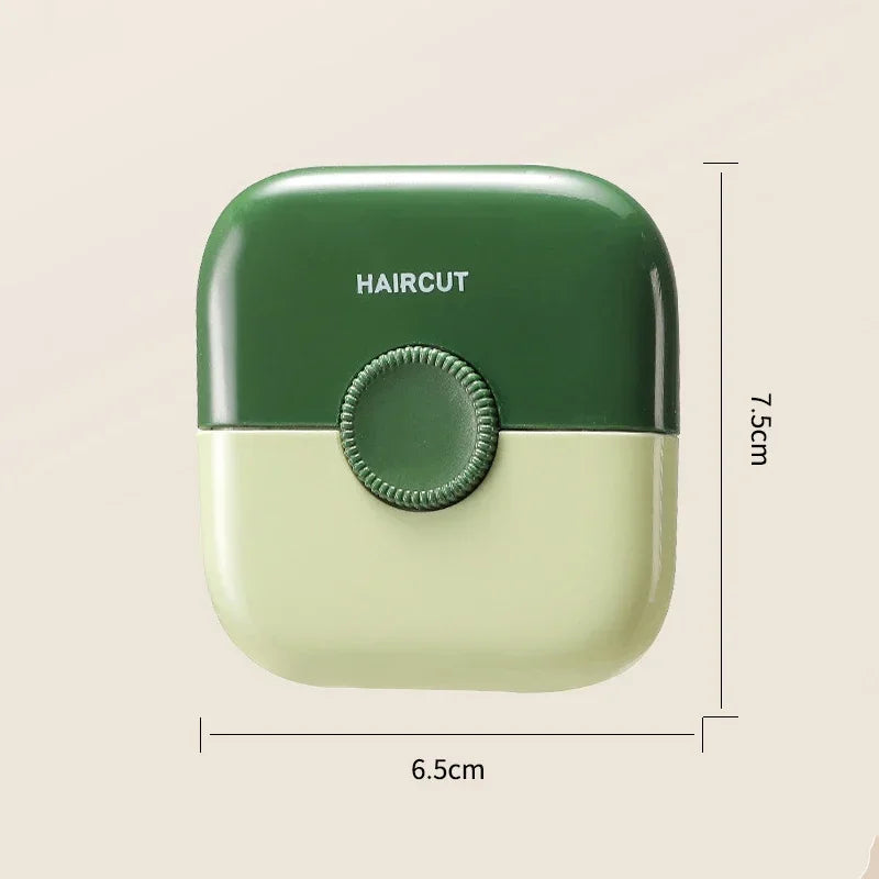 2 in 1 Baby Haircut and Hairdressing Comb Trim Bangs and Broken Hair Bangs Trimmer Manual Portable Children'S Hair Clipper