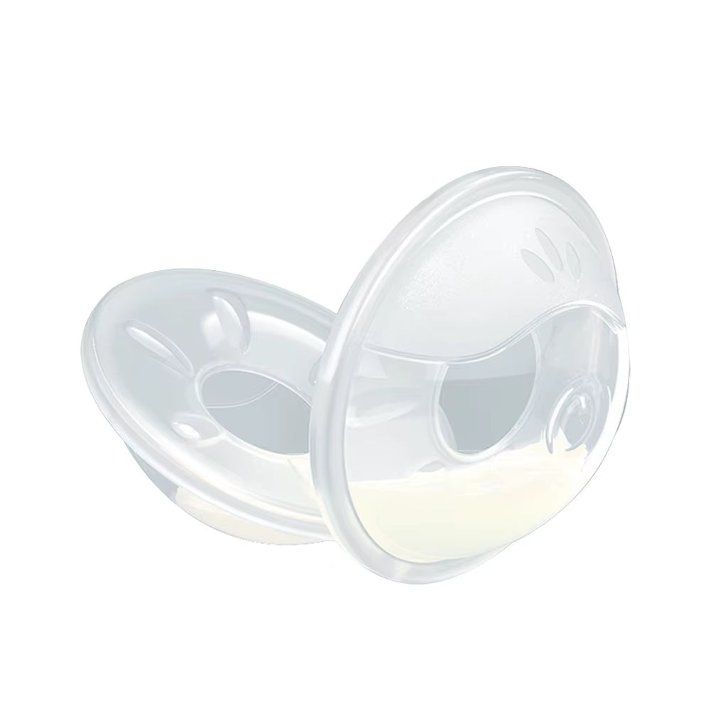 Wearable Breast Milk Collector Shell Silicone Breastfeeding Leakage Prevention Washable Anti-Overflow Pads Reusable Nursing Pads