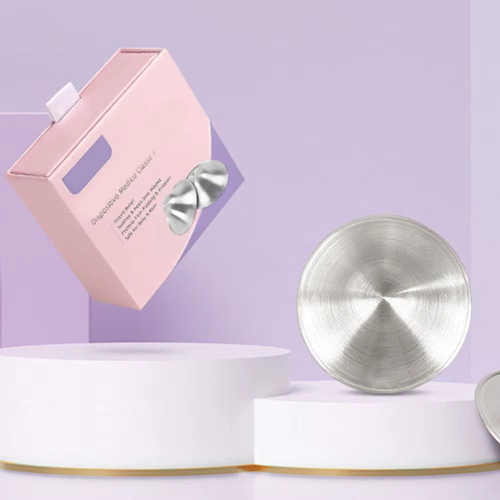 Hot Soothing Nipple Shields Healing Silver Breastfeeding Essentials Easy to Use Original Nipple Covers for Nursing Newborn