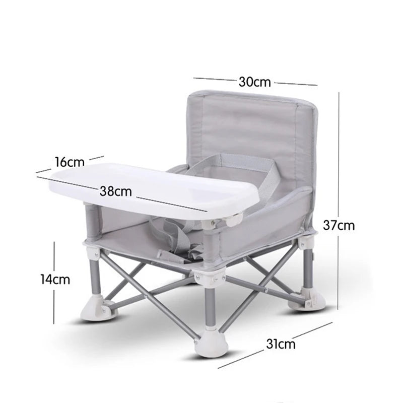 π Folding Baby Chair with Sunshade β Portable & Perfect for Travel!