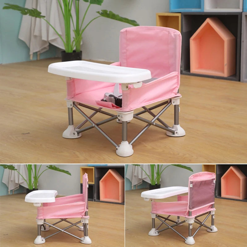π Folding Baby Chair with Sunshade β Portable & Perfect for Travel!