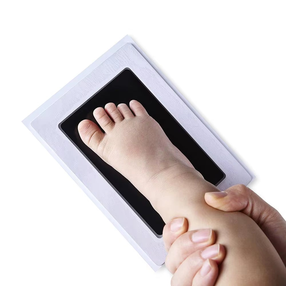Newborn Baby DIY Hand and Footprint Kit Ink Pads Photo Frame Handprint Toddlers Souvenir Accessories Pet Dog Paw Print Gift