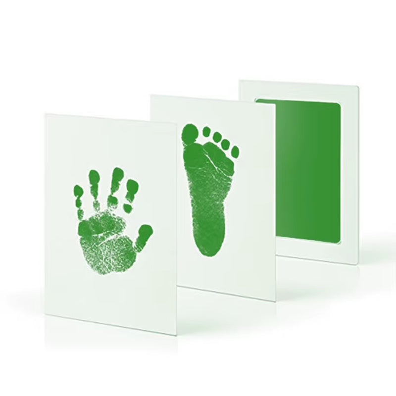 Newborn Baby DIY Hand and Footprint Kit Ink Pads Photo Frame Handprint Toddlers Souvenir Accessories Pet Dog Paw Print Gift