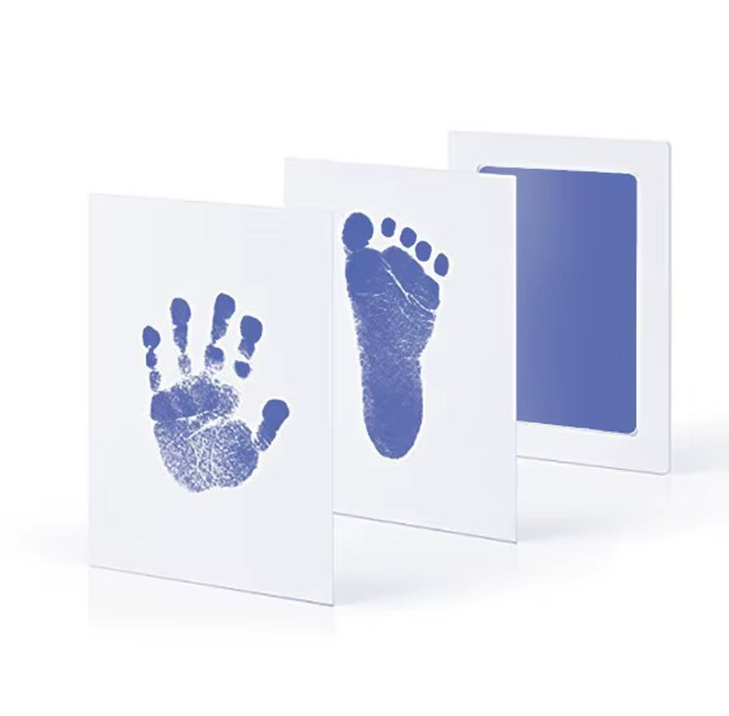 Newborn Baby DIY Hand and Footprint Kit Ink Pads Photo Frame Handprint Toddlers Souvenir Accessories Pet Dog Paw Print Gift