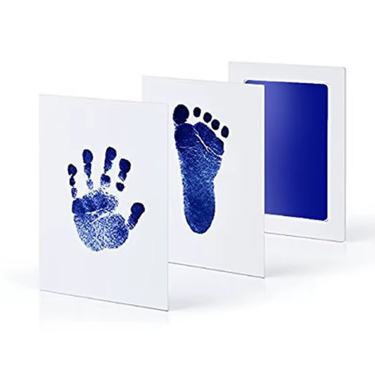 Newborn Baby DIY Hand and Footprint Kit Ink Pads Photo Frame Handprint Toddlers Souvenir Accessories Pet Dog Paw Print Gift